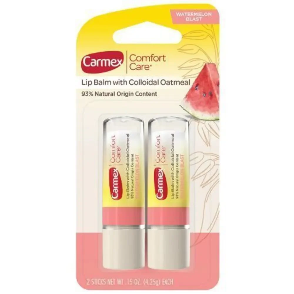 Carmex Comfort Care‎ Natural Lip Balm - Watermelon Blast 0.15oz